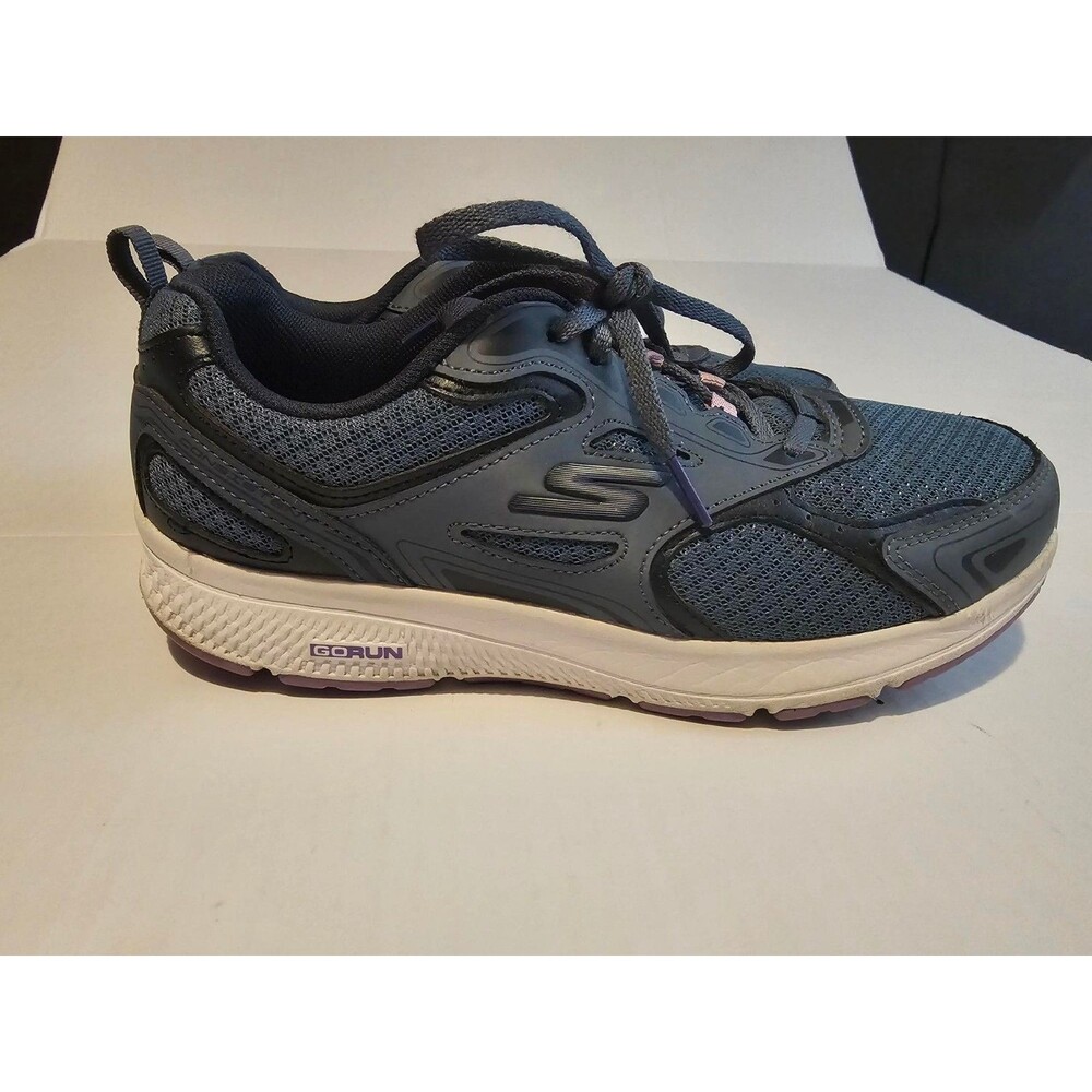 Skechers GO RUN Consistent Womens 9.5 Blue Purple Running Shoes 128075 BLPR